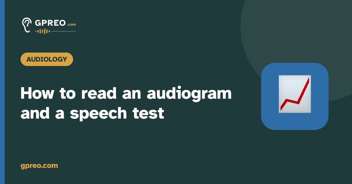 How to read an audiogram and a speech test (and which measurements should never be missing)