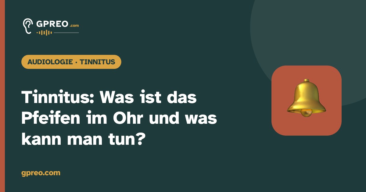Tinnitus: Was ist das Pfeifen im Ohr und was kann man tun?